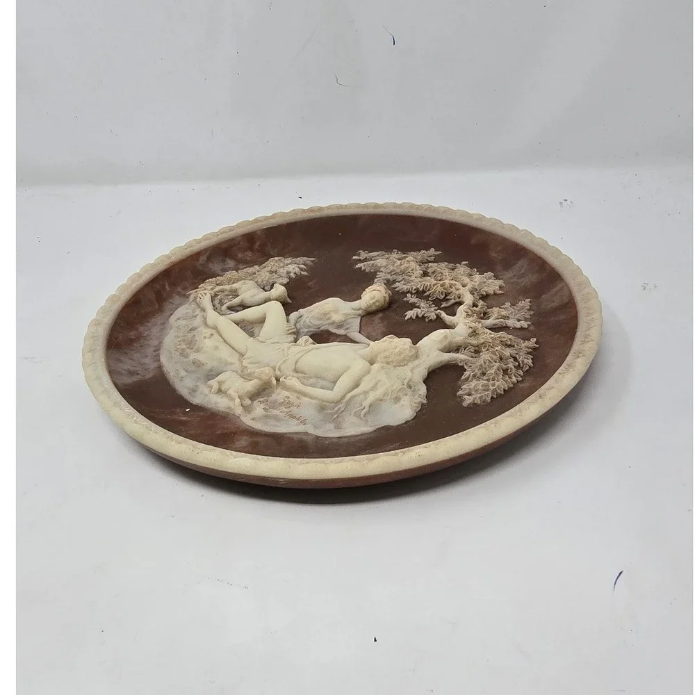 Vtg incolay plate‎ 